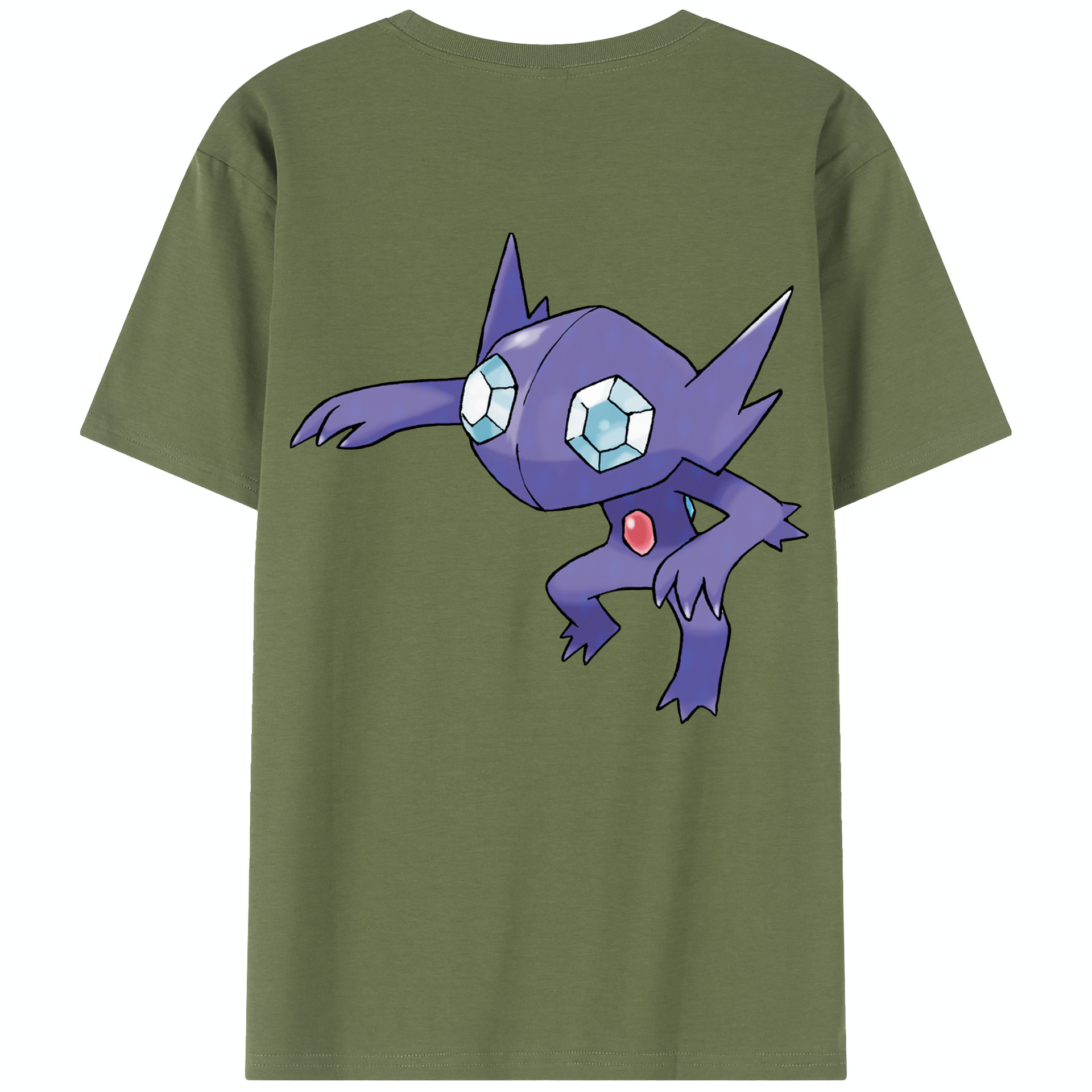 （画像用） ポケットモンスター Pokémon 綿100％半袖Tシャツ（背面プリント）